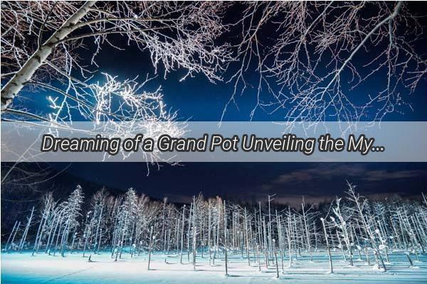 Dreaming of a Grand Pot Unveiling the Mysteries of Eating Large Kettle Dishes in Dreams